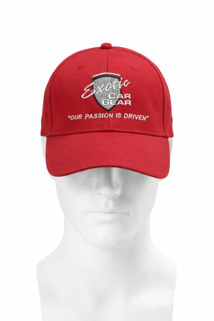  Exotic Car Gear Red  Hat 