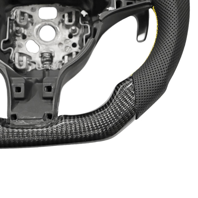 Exotic Car Gear Porsche Sport Design Custom Steering Wheel - Extended Grips - 2009 - 2018 