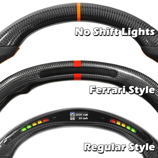 Exotic Car Gear Porsche Sport Design Custom Steering Wheel - Extended Grips - 2009 - 2018 