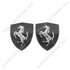 Carbon Fiber Fender Badges - Fits Ferrari Models