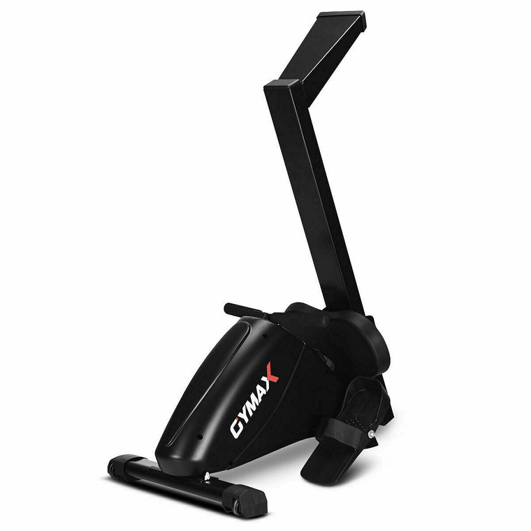 Foldable Magnetic Quiet Operated Fitness Rowing Machine with 10 Level Adjustable Resistance - Color D681-SP36582