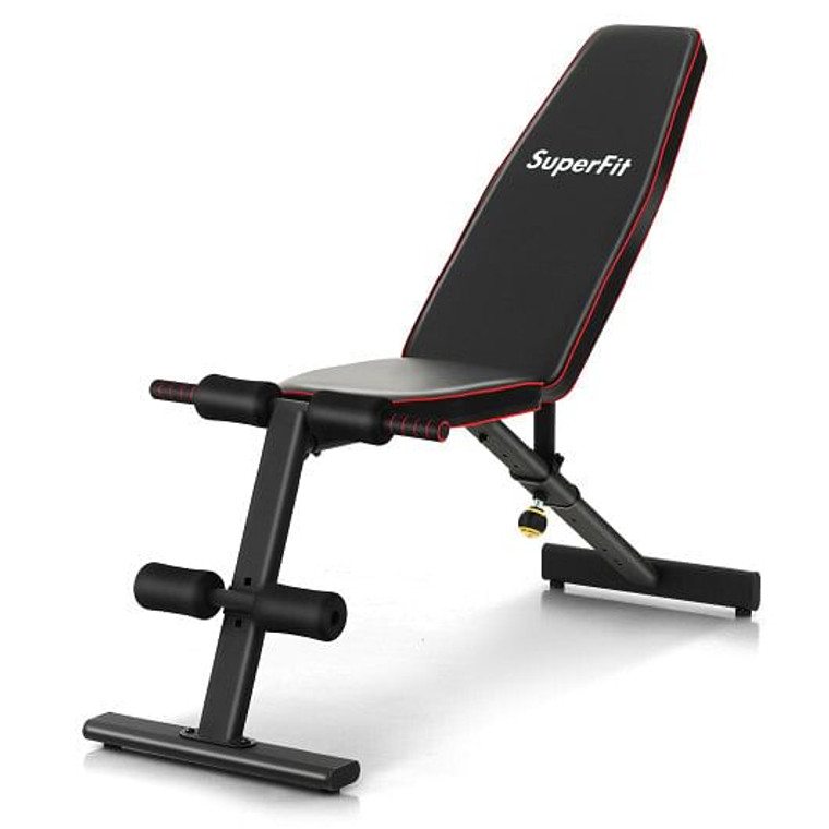 Adjustable Weight Bench Strength Training Bench for Full Body Workout B593-FH10063