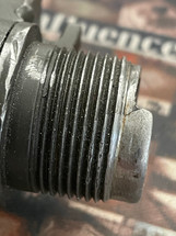 Cracked UZI SMG Trunnion Close Up