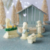 Snowbabies Four Piece Nativity Set by Department 56, Enesco, 6000827