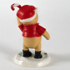 Christmas Bear with Candy Cane Pooh & Friends Figurine