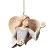 Foundations 'Friend' Angel Holding Snowflakes Christmas Ornament Foundations 'Friend' Angel Holding Snowflakes Christmas Ornament