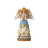 Heartwood Creek Angel with Nativity Figurine by Jim Shore