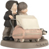 Pretty as a Picture Girl and Boy with Baby Carriage Figurine - 110887 - Vintage 2002 Release