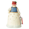Back view | Heartwood Creek Snowman with Sledding Scene Figurine, 6004487