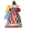 Rear view of Disney Traditions Alice and Queen of Hearts Figurine, 6008069.