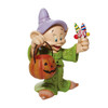 Front right angle view of Disney Traditions Dopey Halloween with Pumpkin Figurine, 6008988.
