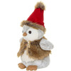 Side angle view of the Bearington Collection Popper Plush Penguin Stuffed Animal, 174029.