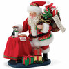 Possible Dreams Santa Delivering Presents Petting Cat Figurine Possible Dreams Santa Delivering Presents Petting Cat Figurine