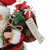 Possible Dreams Santa Delivering Presents Petting Cat Figurine Possible Dreams Santa Delivering Presents Petting Cat Figurine