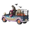 Angle 3 of Heartwood Creek Halloween Pickup Truck Figurine by Jim Shore, 6010674.