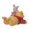 Rear right angle view of the Disney Traditions Winnie the Pooh & Piglet Figurine by Jim Shore, 6011920.