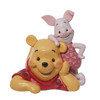Front view of the Disney Traditions Winnie the Pooh & Piglet Figurine by Jim Shore, 6011920.