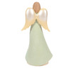 Back view of the Foundations Be Still Inspiration Angel Figurine, 6011543.
