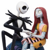 Closeup of Disney Traditions Jack, Sally and Zero on Spiral Hill 'Nightmare Before Christmas' Figurine by Jim Shore, 6013054.