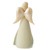 Back view of the Foundations Rainbow of Hope Angel Figurine, 6013034.