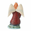 Back view of the Heartwood Creek Christmas Holiday Manor Angel Figurine by Jim Shore, 6012886.