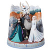 Front view of the Disney Traditions Frozen 2 Scene Figurine by Jim Shore, 6013077.