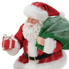 Close-up of Santa from the Possible Dreams Frosty's Special Gift Santa Claus 2-Piece Figurine Set, 6011832.