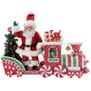 Possible Dreams Santa Claus 18-inch Long Christmas Candy Train Figurine, 6015174.