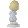 Precious Moments Confirmation Day Girl Blonde 5in Porcelain Figurine - 840034 - Today I Confirm My Faith