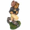 Boyds Bearstone Vinny Catch 'Em All Football Bear Figurine 228430 - Vintage 2004 Warehouse Find