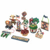 Mary's Moo Moos Ameri-Cow 12-Piece Mini Patriotic Figurine Accessory Set - 634700