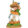 Precious Moments Country Lane Whittle Boy Scarecrow Figurine w/ Mini Waterball 546976L