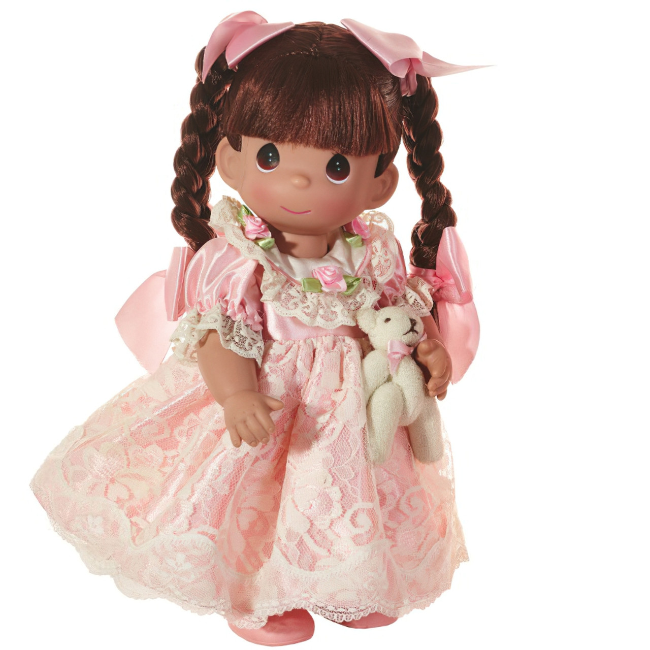 Precious Moments 12 Inch Brunette Haired Doll Spice