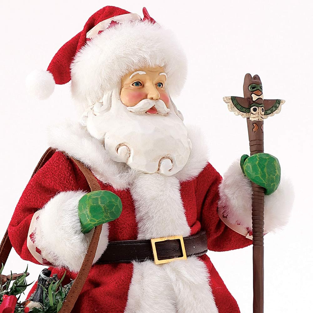 Possible Dreams Canadian Santa by Jim Shore, 6009866 | Flossie's
