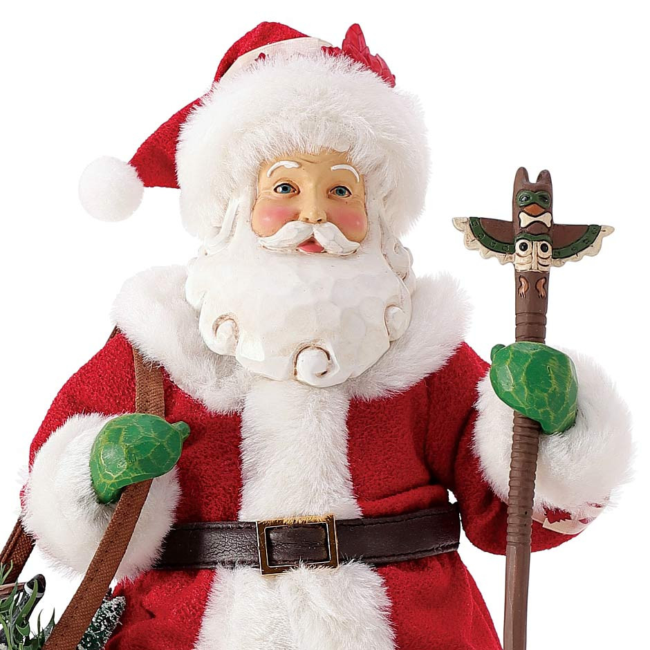 Possible Dreams Canadian Santa by Jim Shore, 6009866 | Flossie's