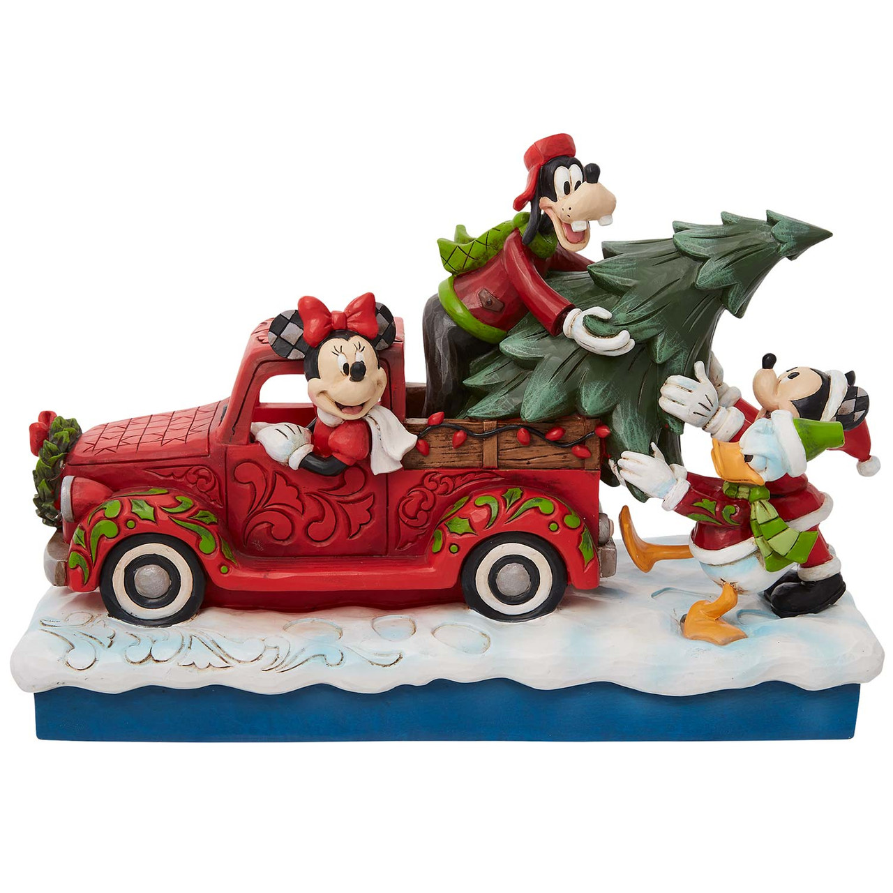 エヴィデンス ジョン・フォックス&ザ・マーツ Disney Traditions Red Truck with Mickey and Friends