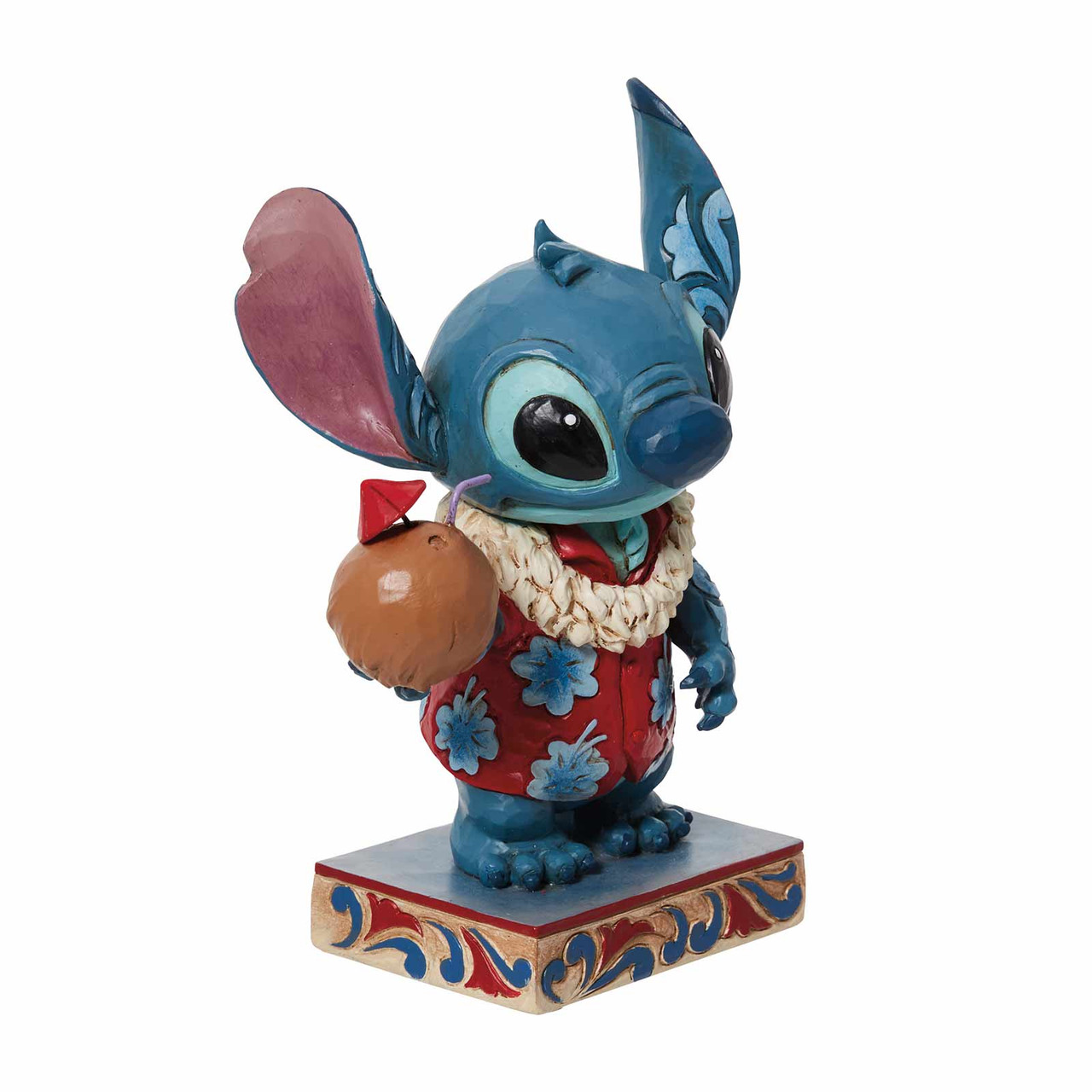 Disney Traditions Stitch in Hawaiian Shirt Figurine by Jim Shore, 6011935