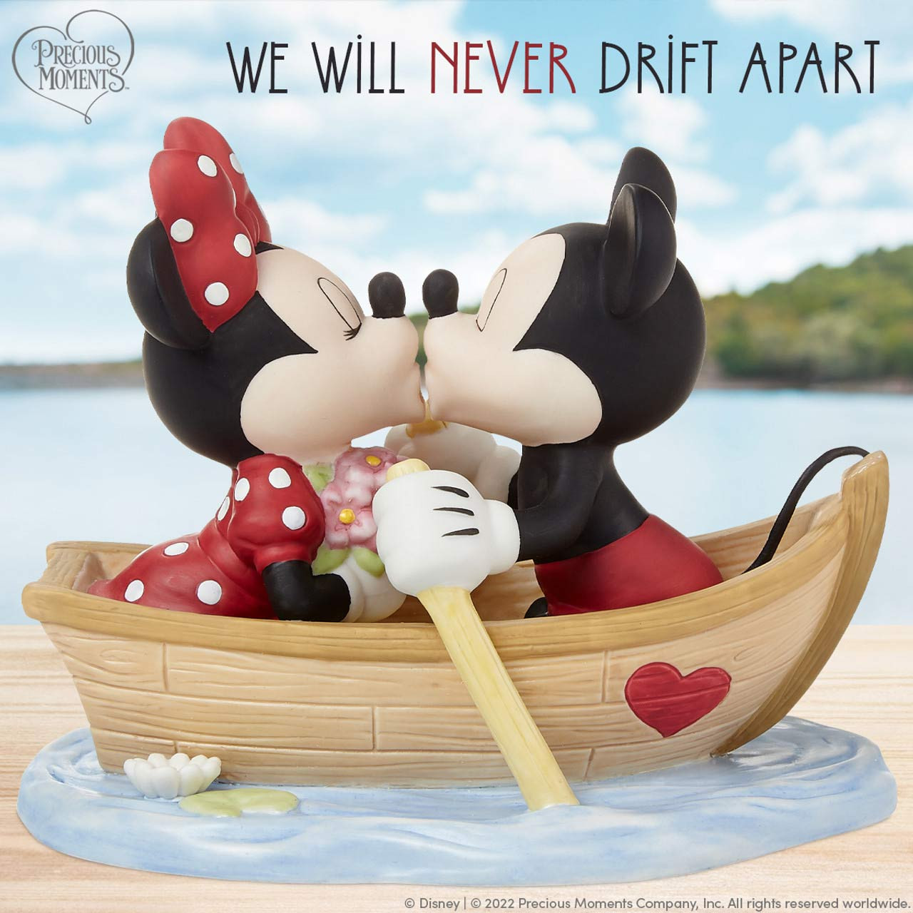 Disney Showcase We Will Never Drift Apart Mickey Mouse and Minnie