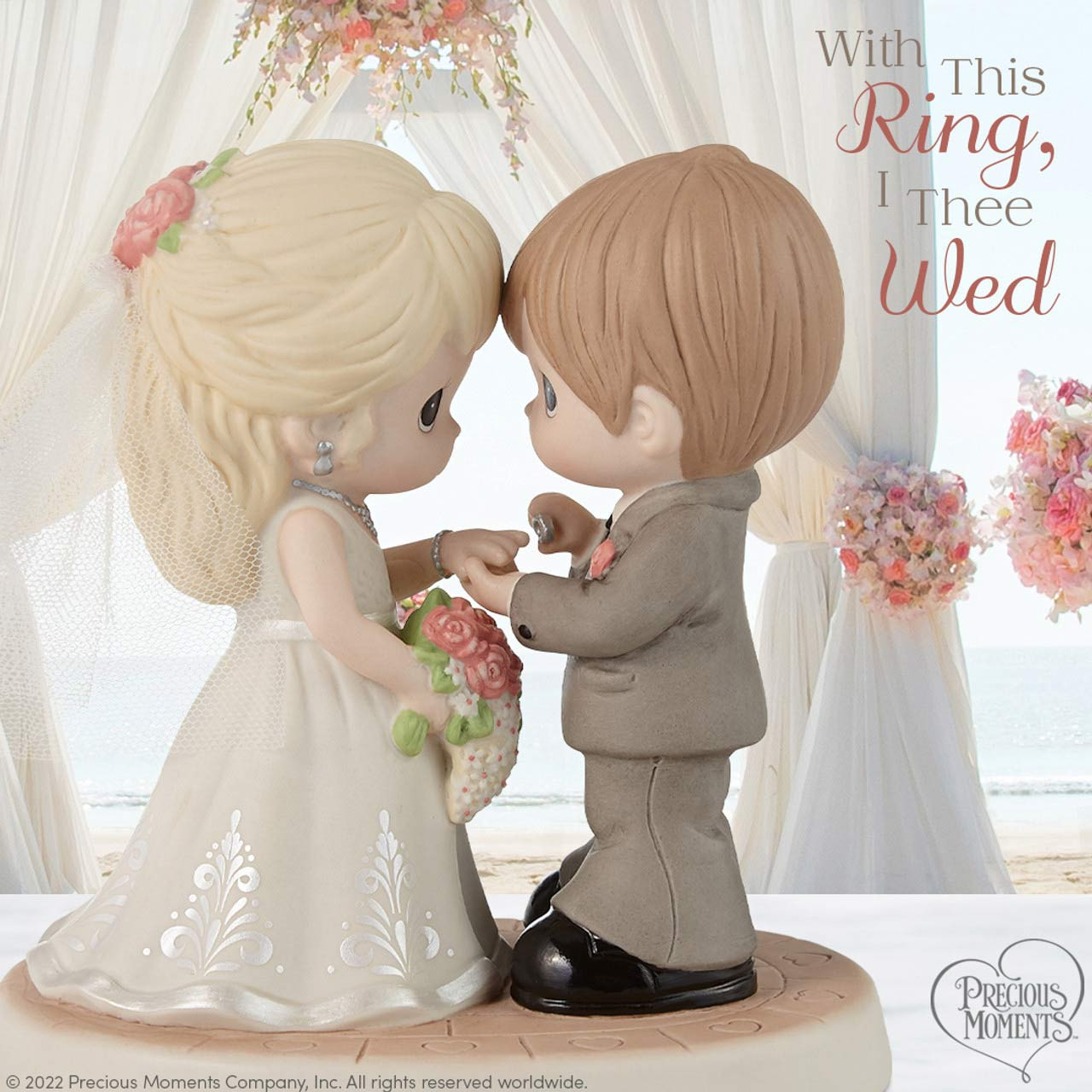 Small Precious Moments Wedding Figurine