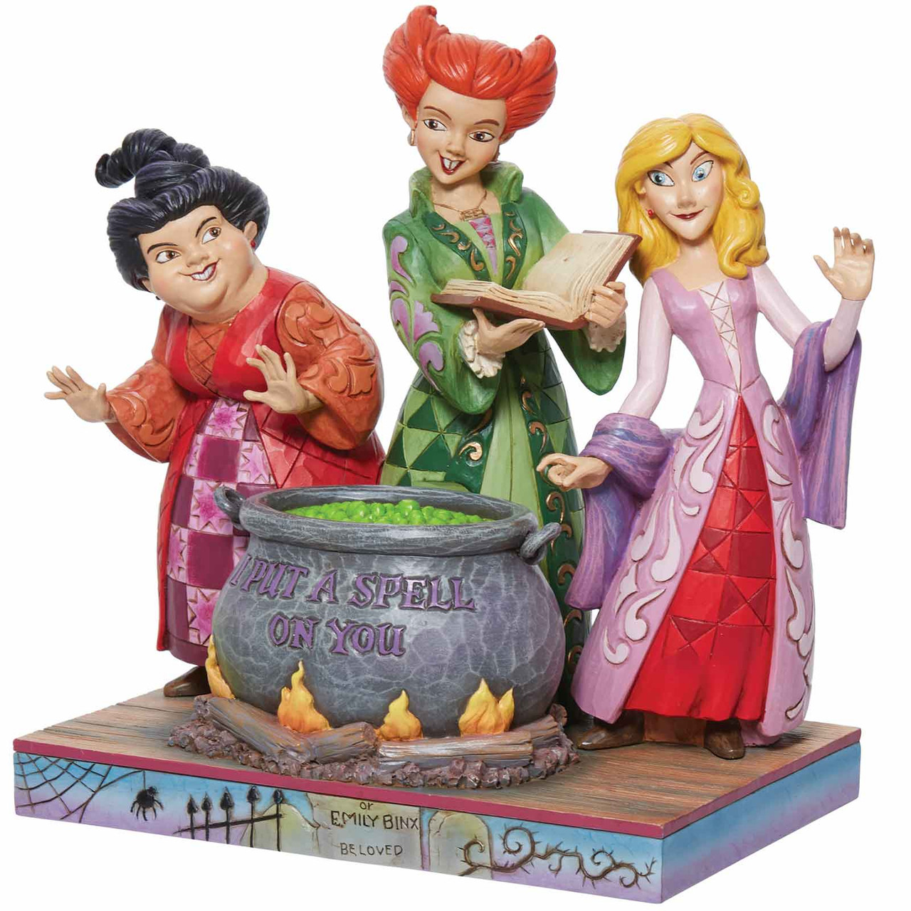 Disney Traditions by Jim Shore Hocus Pocus Sanderson Sisters Figurine,  6011939
