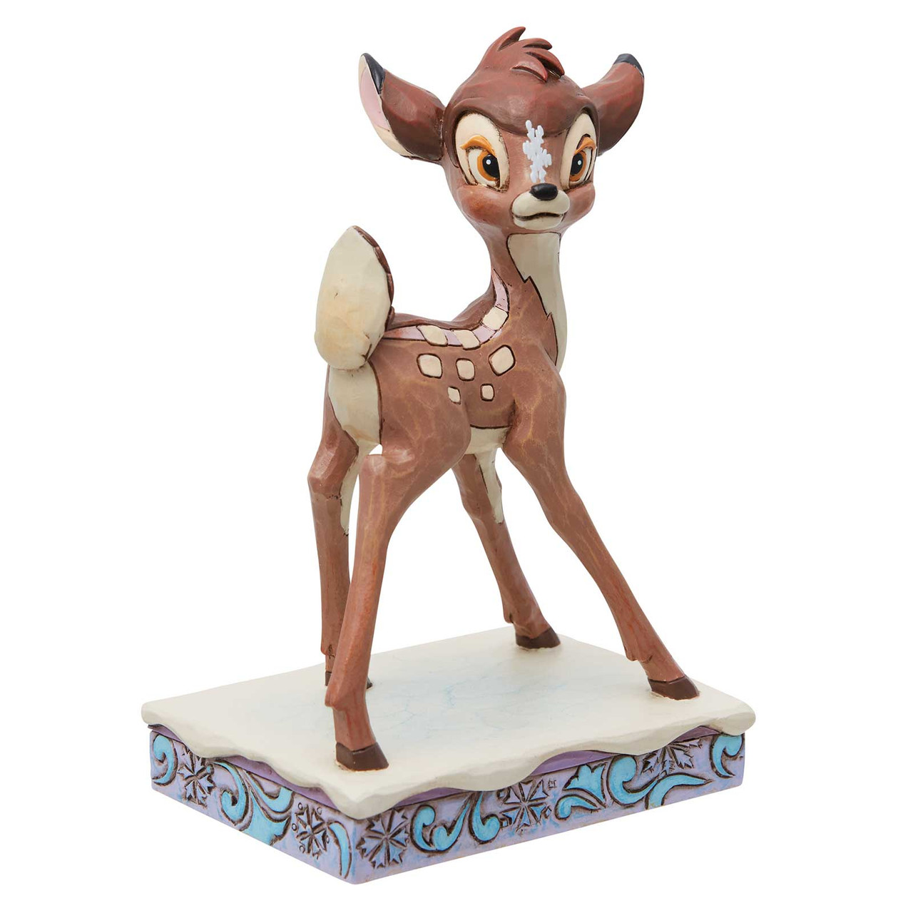 Disney Traditions Bambi and Snowflake Christmas Figurine by Jim