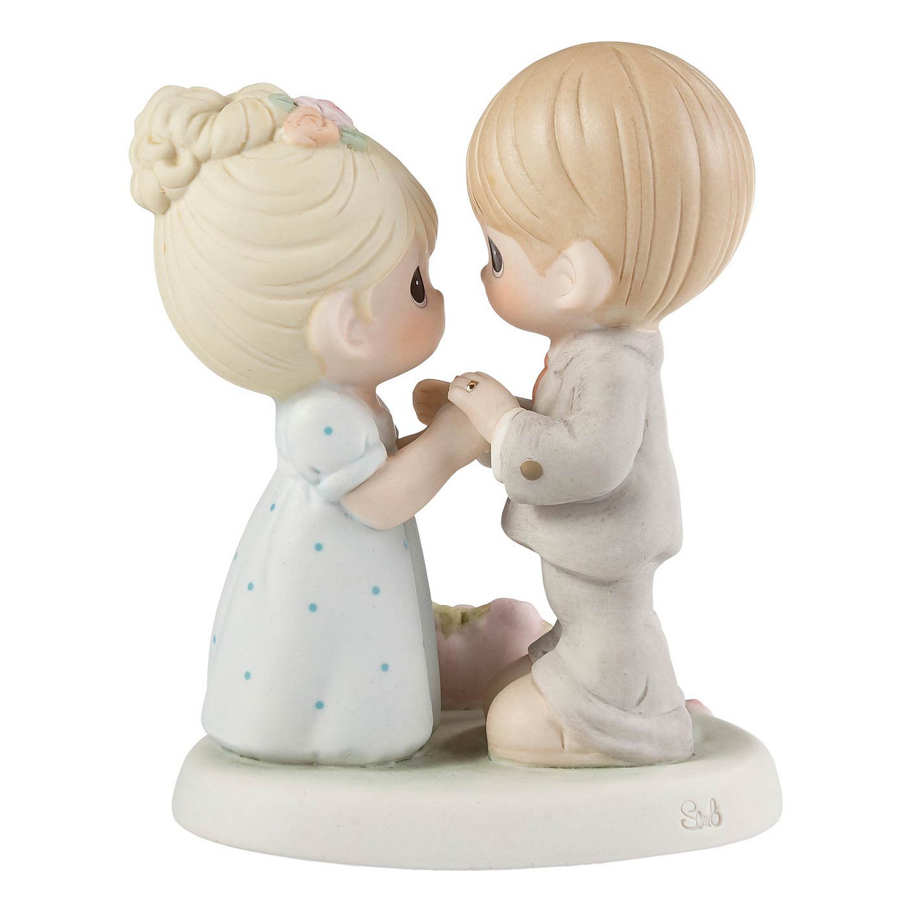 Precious Moments 'A Decade of Dreams Come True' 10th Wedding Anniversary  Figurine