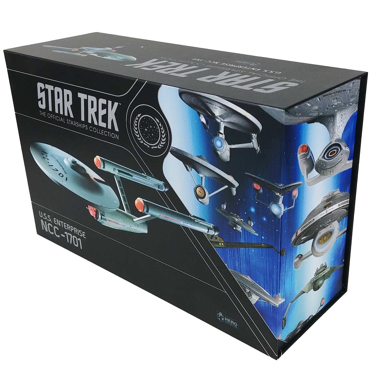 Eaglemoss Star Trek TOS U.S.S. Enterprise Starship Diecast Model by Hero  Collector, STSUK601