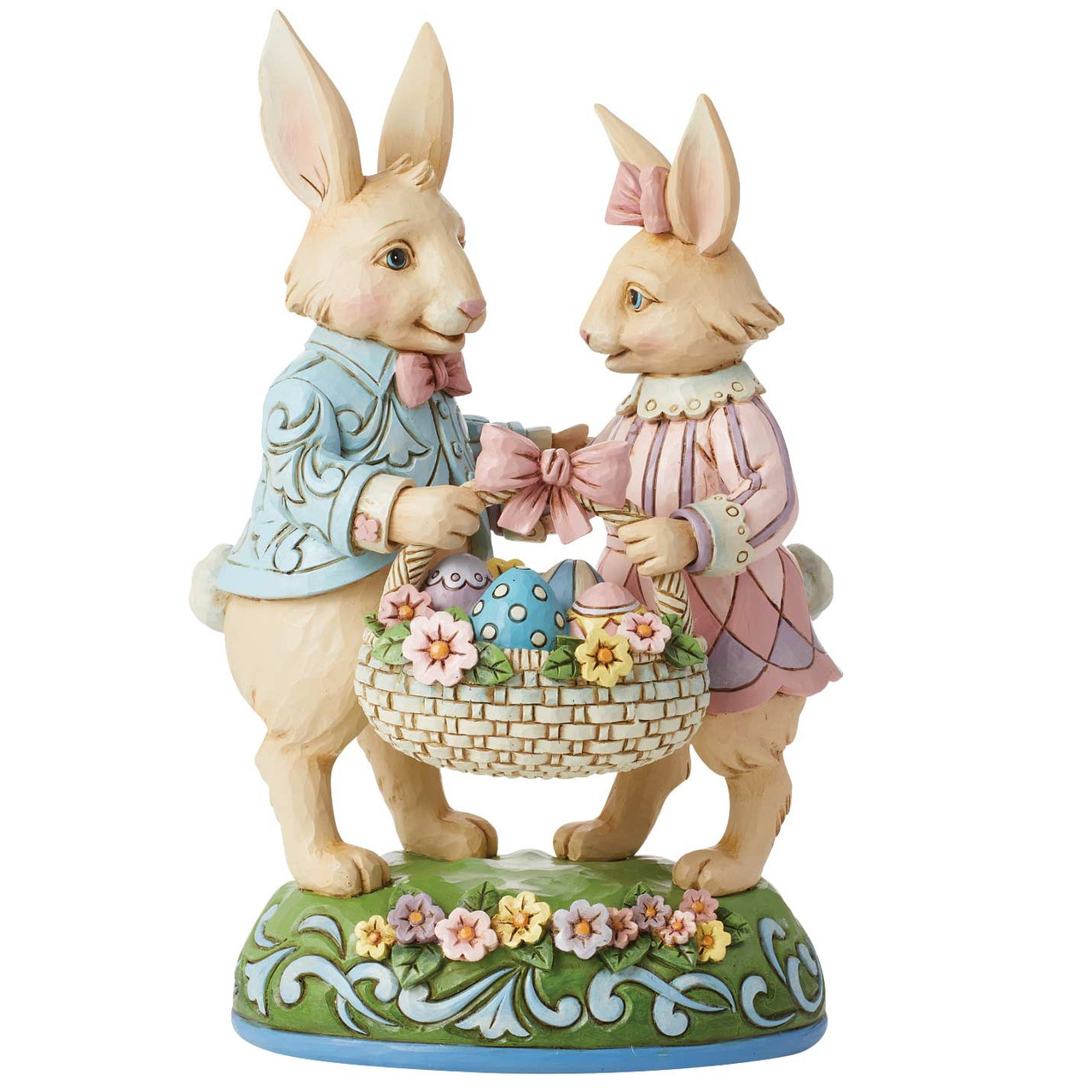 Grove Bunny Figurine - Hyacinth