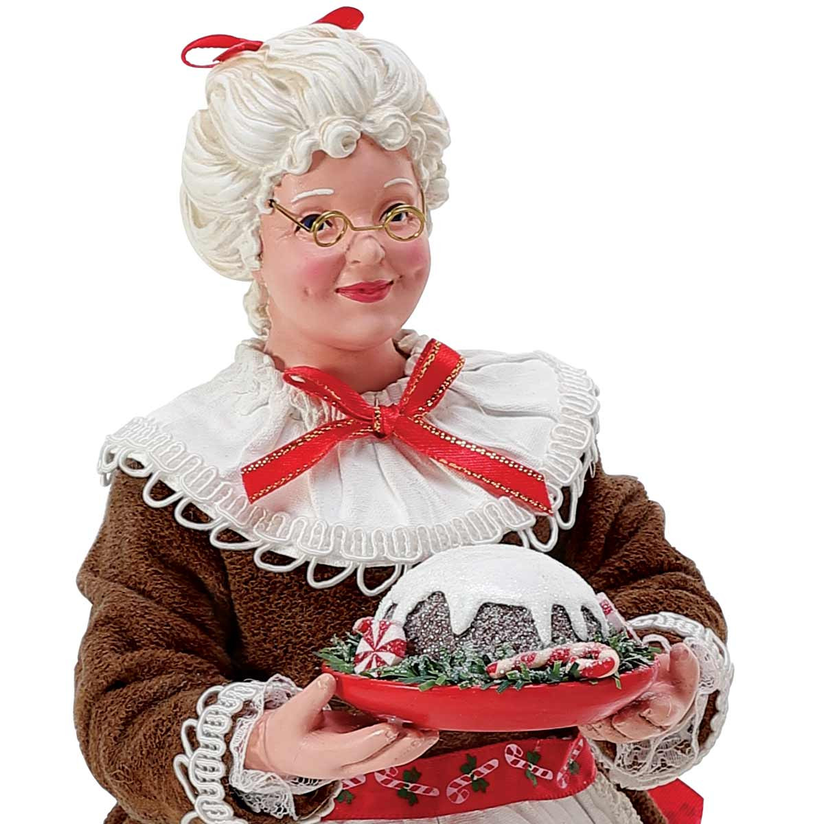 Possible Dreams Gingerbread Santa and Mrs. Claus 10.5-inch
