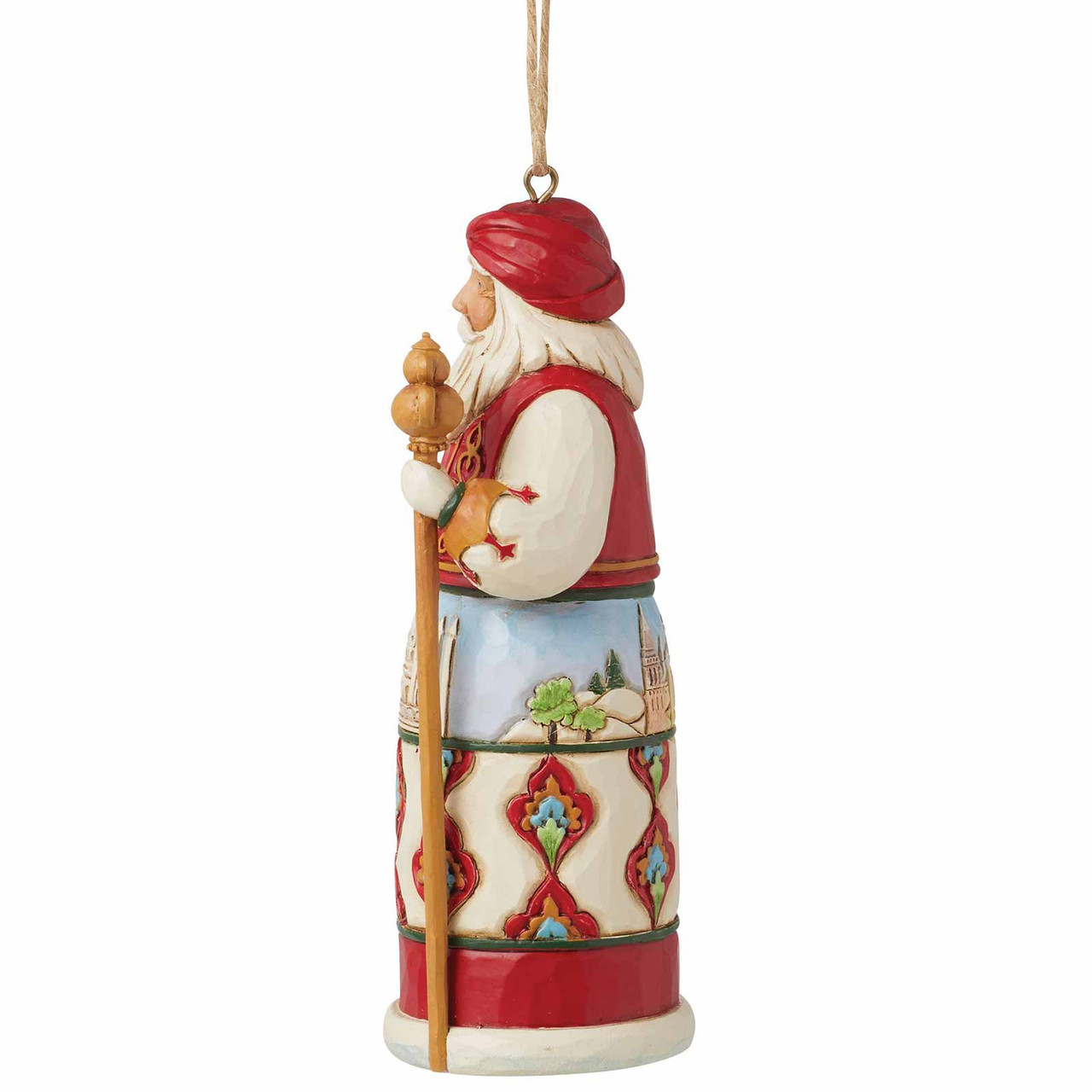 Jim Shore Heartwood Creek Turkish Noel Baba Santa 4.5-inch