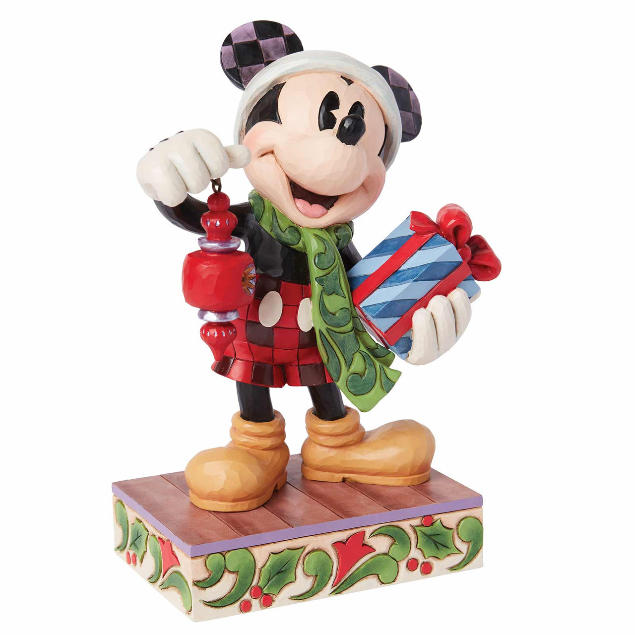 Jim Shore Disney Traditions Mickey Mouse Holiday Limited Edition