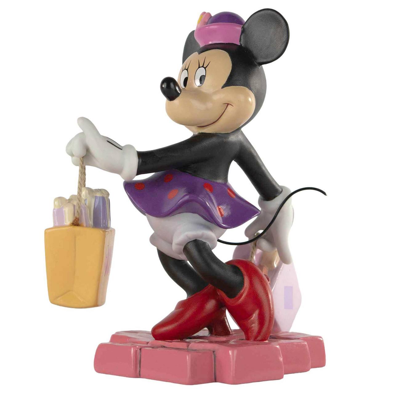 Mickey & Friends Minnie Mouse Shop Till You Drop Figurine, 4006557