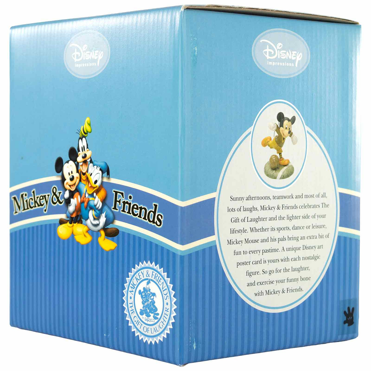 Disney Impressions Mickey Mouse Big Shot Soccer Figurine, 4004034