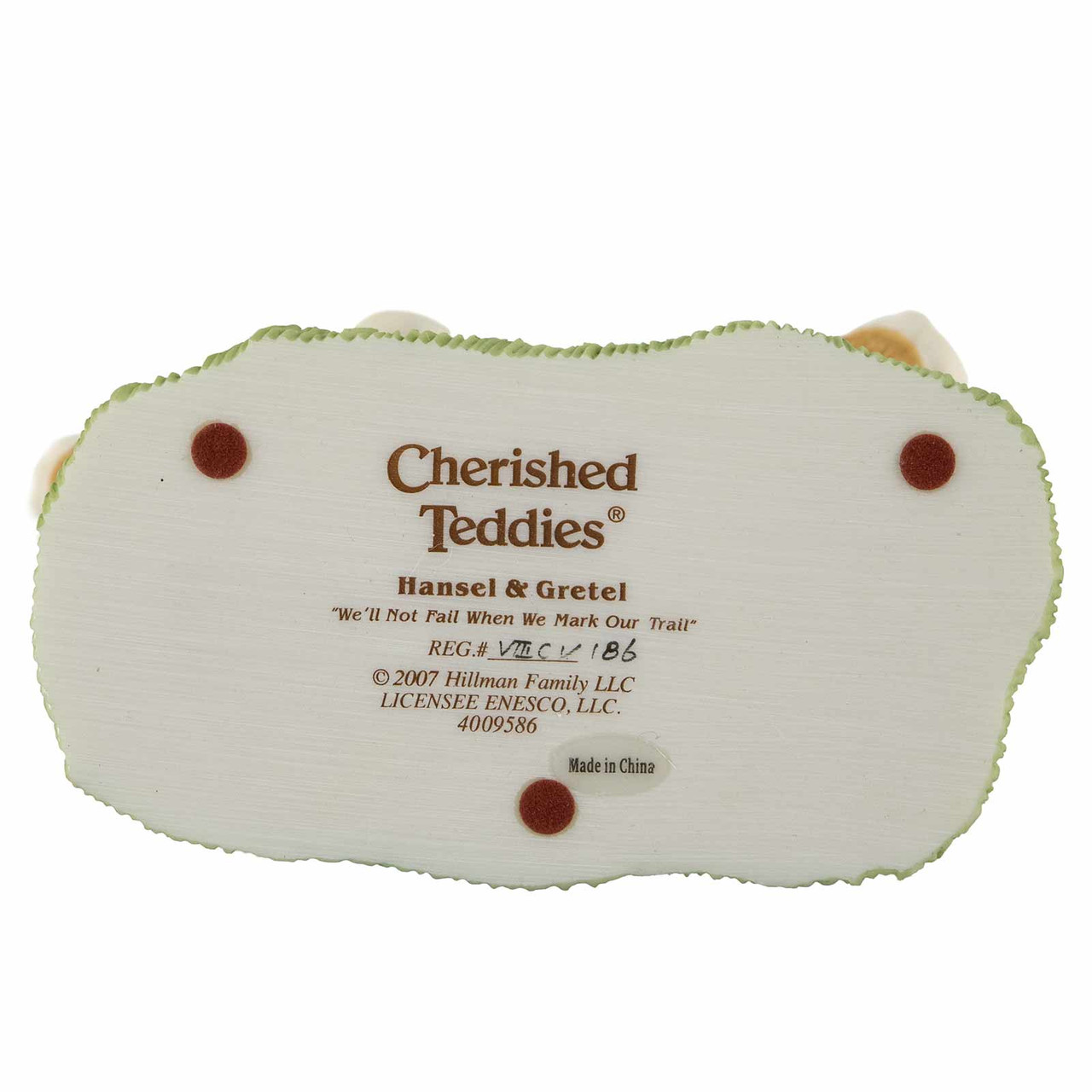 Cherished Teddies Hansel & Gretel Bears Figurine, 4009586